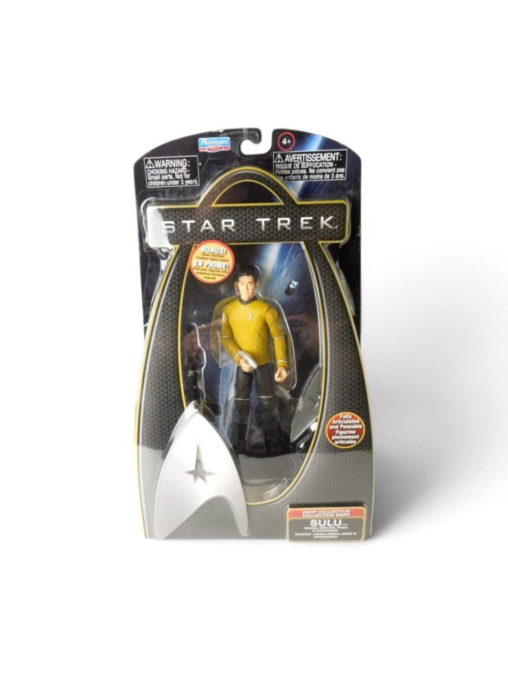Playmates Star Trek 2009 Warp Collection Sulu 6” Figure Sealed